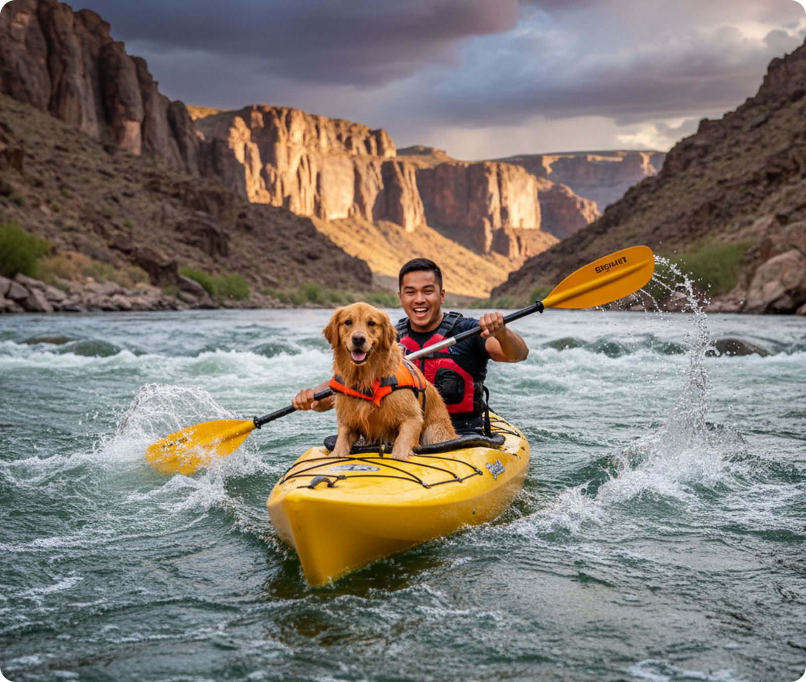 Paddle Your Paws Off At Lake Mead